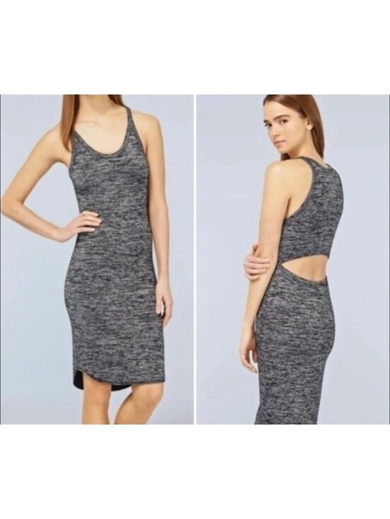 Aritzia Dresses & Skirts - Wilfred Free Aritzia Marble Gray Dress – Women's Size Medium | Minimalist Dress